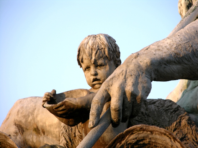 Berlin Neptunbrunnen Detail